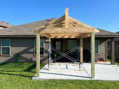New Pergola Construction Project