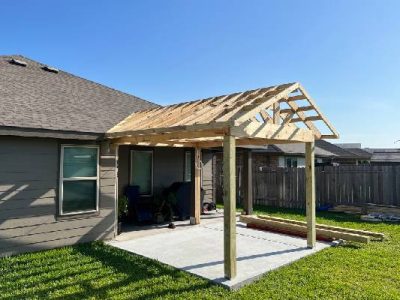 Pergola Construction Project